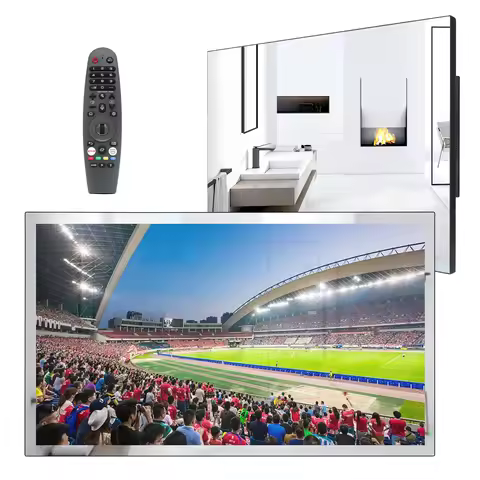 Souria 27 inches Smart Mirror Bathroom Waterproof SPA Television webOS Built-in WiFi Bluetooth Voice