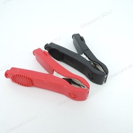 76mm 35A Insulated Alligator Crocodile Clips Red Black Electrical Connection car Battery Terminal Te