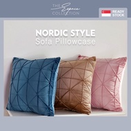【VARL】Sofa Pillow Case Velvet 45x45cm 55x55cm Cushion Cover Nordic Decorative Pillowcase