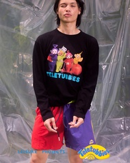 (Leisure Projects) x Teletubbies Tour tee oversize long sleeves with teletubbies print