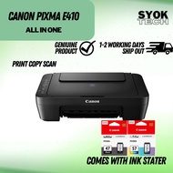 CANON PIXMA E410 ALL IN ONE PIXMA INK EFFICIENT PRINTER (PRINT, SCAN, COPY, NO WIFI)