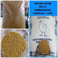 PAKAN AYAM / PAKAN BEBEK / PUR AYAM /VOER AYAM GD-21 Sinta / GARDA 21