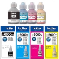 Brother Original INK BT60BK (Black), BT6000BK (Black), BT5000 (Cyan, Magenta, Yellow)