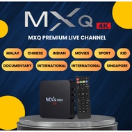 GTEC Full Channel Lifetime MXQ 4K Pro 5G  Premium TV Box Android Media Player 4K Smart 2023