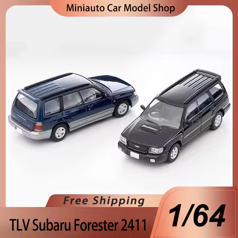 New In Stock Tomytec Tlv 1:64 Subaru Forester 2411 Alloy Miniature Diecast Model Lv-N327a Lv-N328a S