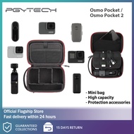 PGYTECH กระเป๋าเก็บของพกพาขนาดเล็ก3ชั้น,กระเป๋าพกพาสำหรับ DJI Osmo Pocket 2 GoPro Hero 4/5/6/7 Xiaomi Yi 4K DJI Action 2กล้องอุปกรณ์เสริม Mavic