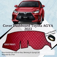 Dashboard Cover for New Agya Ayla 2023 Daihatsu Toyota Car Leather Dashboard Protector Accessories