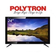 ==READY=== TV POLYTRON LED 24 INCH Garansi 5 tahun