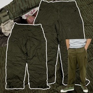 กางเกงขายาว Vintage 70/80s East German Army DDR NVA GDR Trousers Pants กางเกงกระสอบ กางเกงทหารแท้ มี