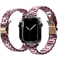สายซิลิโคนใสสำหรับนาฬิกา Apple Ultra 49Mm 41Mm 45Mm 42Mm 44Mm 38Mm 40Mm สำหรับ I Watch Series 6 5 3 SE 7 8 (ไม่รวมนาฬิกา)