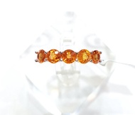 寶麗金珠寶-天然錳鋁榴石/芬達石戒指