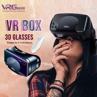 กล่องวีอาร์ตัวควบคุม VR VRG Pro 360แว่นตาเสมือนจริงกล่องวีอาร์3มิติสำหรับโทรศัพท์ขนาด5 -7นิ้วเหมาะสำหรับคอนโซลเกม Nintendo มือถือที่หลากหลายรองรับได้ถึง7หน้าจอขนาดนิ้ว