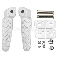 Motorcycle Aluminum Front Rider & Rear Passenger Footpegs Footrest For Aprilia RS660 2021 2022 2023 