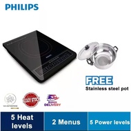 Philips Induction Cooker HD4902(2000W) + FREE Stainless Steel Pot