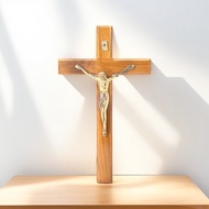 30 CM BRASS CORPUS HANGING CROSS CATHOLIC WALL CROSS/ JESUS STATUE CROSS/ CATHOLIC CROSS/