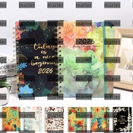 MARIER 2026 Planner, Weekly and Monthly A5 Calendar 2026, Monthly Tabs Agenda Jan.2026 - Dec.2026 Co