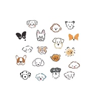Mini Dog Tattoo Sticker Cat Dog Tattoo Sticker Female Long-Lasting Colorful Tattoo Sticker Finger Ar