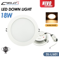 CIELO 18W 6" SHAPE ROUND LED DOWNLIGHT WARMWHITE