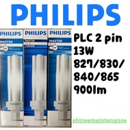 [3pc bundle!] Philips Master PLC 13W 2 pin 827/830/840/865 900lumen