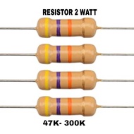 (10PCS) 47K - 300K 2WATT 5% RESISTOR (01600118)