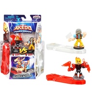 Toys Mini Battling Action Figure Legends of Akedo Powerstorm Versus - Burnout