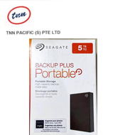 TNN - Seagate Backup Plus Slim 5TB Portable Hard Disk External 2.5" USB 3.0 for PC Laptop and Mac (Brand New)