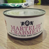 Daging kepiting rajungan kaleng crab meat martelir