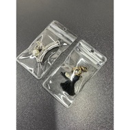 B. b.Best-Selling PVC Tag Collar Label Bag Label Plastic Transparent Card Holder Bag Jewelry Card Pa