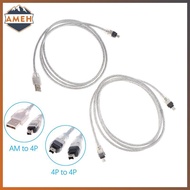 technicolorepic 1394 Fire Wire USB To 4p USB To 1394 Data Cable IEEE 1394 Connection Cable Camera DV