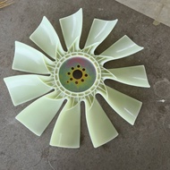 ใบพัด ใบพัดลม หม้อน้ำ 11ก้าน รถแม็คโคร รถขุดดิน เครื่อง 4D31 4D34 Kobelco SK100 SK120 SK75 SK100