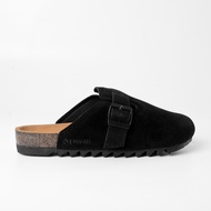 Boston Black Sandals - Suede Clogs Sandals For Men Women Sandals