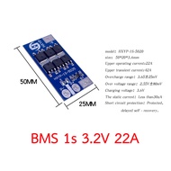 BMS 1s 3.2V 10A 22A ยี่ห้อ HX สำหรับ แบต Lifepo4 LFP โคมไฟ โซล่าเซลล์ แบตเตอรี่ แบตลิเธียม Battery Management System
