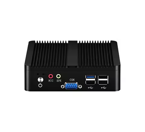 Industrial control small host quad-core J1900 fanless micro industrial computer fanless embedded min