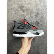 AJ4 Retro Basketball Shoes Small White Cement Black Yellow Thunder Male Electric Female Black Cat Wh