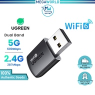 UGREEN USB WiFi 6 Adapter AX900 Dual Band 5G 2.4G WiFi Receiver Antenna Dongle Wireless USB Network 