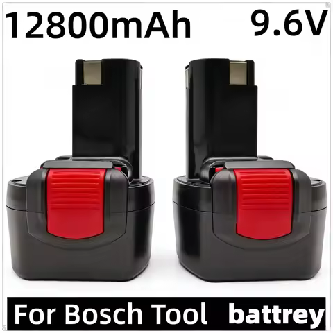9.6V 12800mAh Is Suitable For Bosch Power Tool Battery ：BAT038 BAT040 BAT140 BAT043 D70745 PSR 12 BA