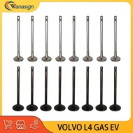 Auto Engine part 16x Intake & Exhaust Valves Set For VOLVO S60 S80 S90 V40 V60 V70 V90 XC60 XC70 XC9