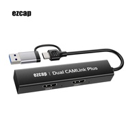 1080p 60fps Recording 2 Input HDMI To USB 3.0 Type C Video Capture Card for PS4 PS5 Game DVD Laptop 