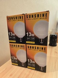 平賣可議 Sunshine LED 燈膽 燈泡 13W E27 light bulb