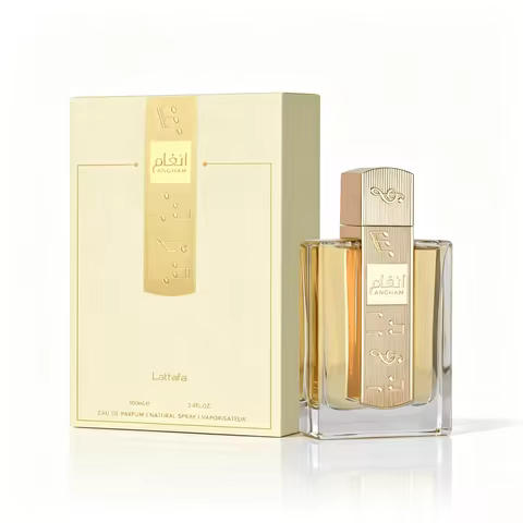 Lattafa Angham Eau De Parfum 100ml 3.4oz Unisex Perfume Spray Long-Lasting Oriental Gourmand Fragran