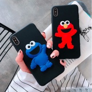 💥Ready Stock💥Cartoon Sesame Street 3D Case OPPO A12 A37/NEO9 A59/F1S A57/A39A83 F5/A73 F7 F9/F9ProA3