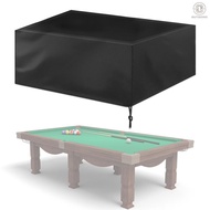 9ft Waterproof Billiard Table Cover Folding Pool Table Cover Dustproof Cover Moisture Resistant Dura
