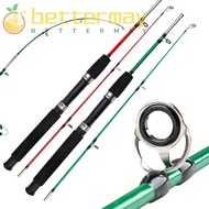 BETTER-MAYSHOW Spinning Rod, 1.0m Length Carbon Fishing Rod, 2025 107g Lure Weight 2 Sections Travel