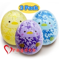 Squishy Toys Stress Balls for Kids and Adults Squeeze Foam Beads Stress Ball Penguin Fidget Toys (3Pack) Squish Ball Stress Relief Toy Autism Sensory Toys for Autistic Children and Party Favors Random color