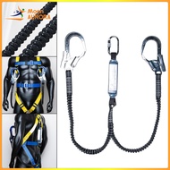 Moon AURORA Protective Safety Harness Fall Protection Lanyard with Hook Construction
