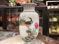 567十年代景德鎮 粉彩 鳳凰花瓶