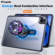 Tanpaile แท็บเล็ตแม่เหล็กระบายความร้อนเคสสำหรับไอแพด Pro 2018 2020 2021 2022สำหรับ iPad Pro 12.9 11 Magsafe เคสระบายความร้อนป้องกันการกระแทกโปร่งใสชัดเจนฝาครอบแท็บเล็ต