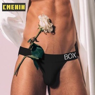 [CMENIN Official Store] ORLVS 1Pcs Cotton Comfortable Men Underwear Thong High Quality Men Jockstraps Underpants Mens Thongs G strings Freegun OR6603