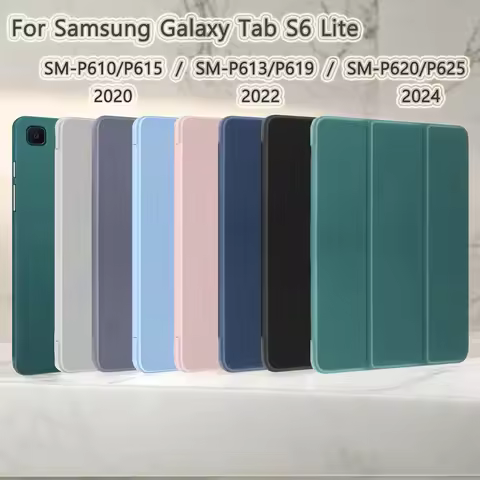 Case for Samsung Galaxy Tab S6 Lite 10.4 2024 2022 2020 (SM-P620/P625/P613/P619/P615/P610), Trifold 