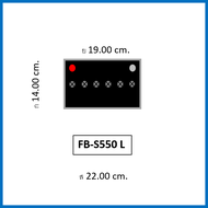 🎖แบตเตอรี่รถยนต์ FB รุ่น S550 L / MF 40Ah.  พร้อมใช้ / ไม่ต้องเติมน้ำ สำหรับรถเก๋ง &lt;1500cc.